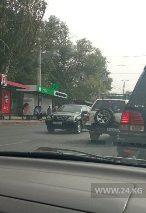 Нарушение ПДД в Бишкеке