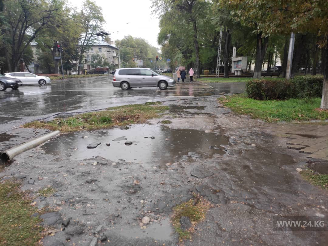 Тротуары в Бишкеке