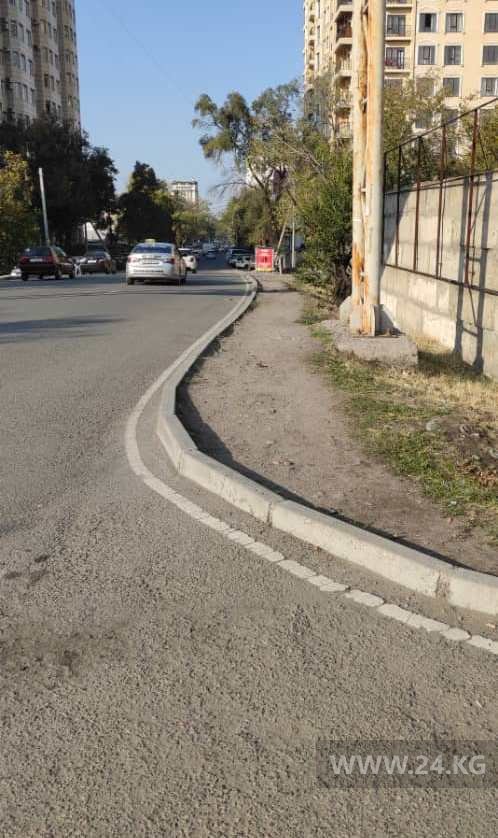 Тротуары в Бишкеке