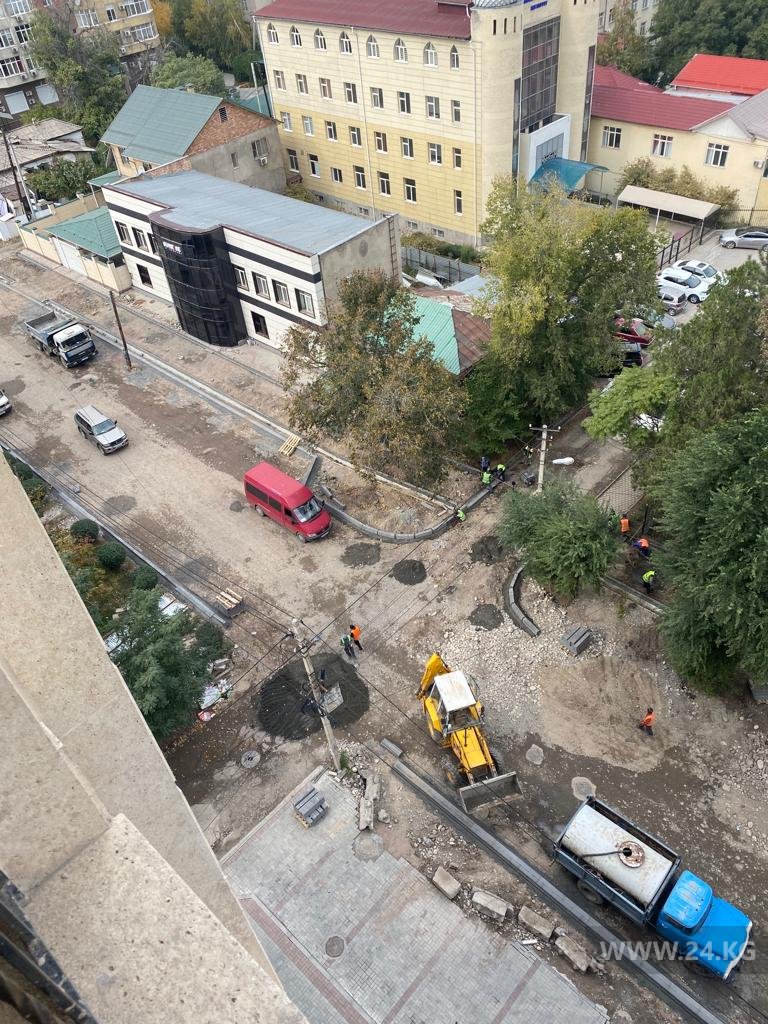 Тротуары в Бишкеке