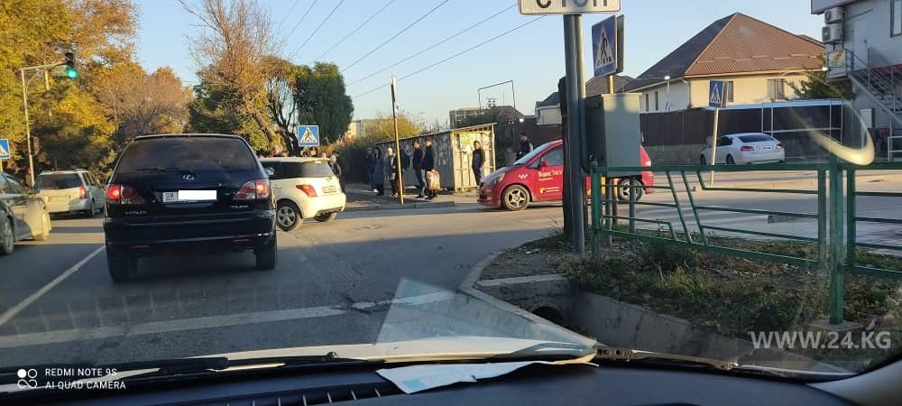 Перекресток в микрорайоне «Улан»