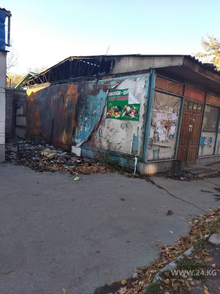 Мусор в районе «Пишпек»