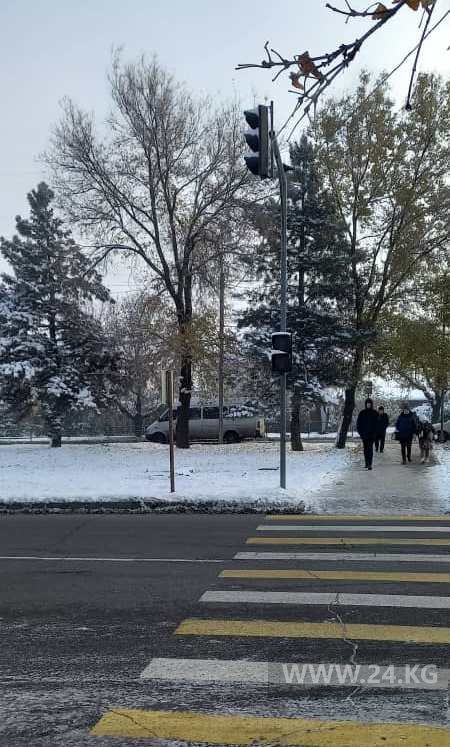 Неработающий светофор