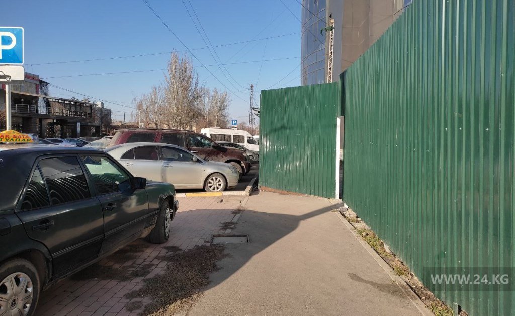 Тротуары в Бишкеке