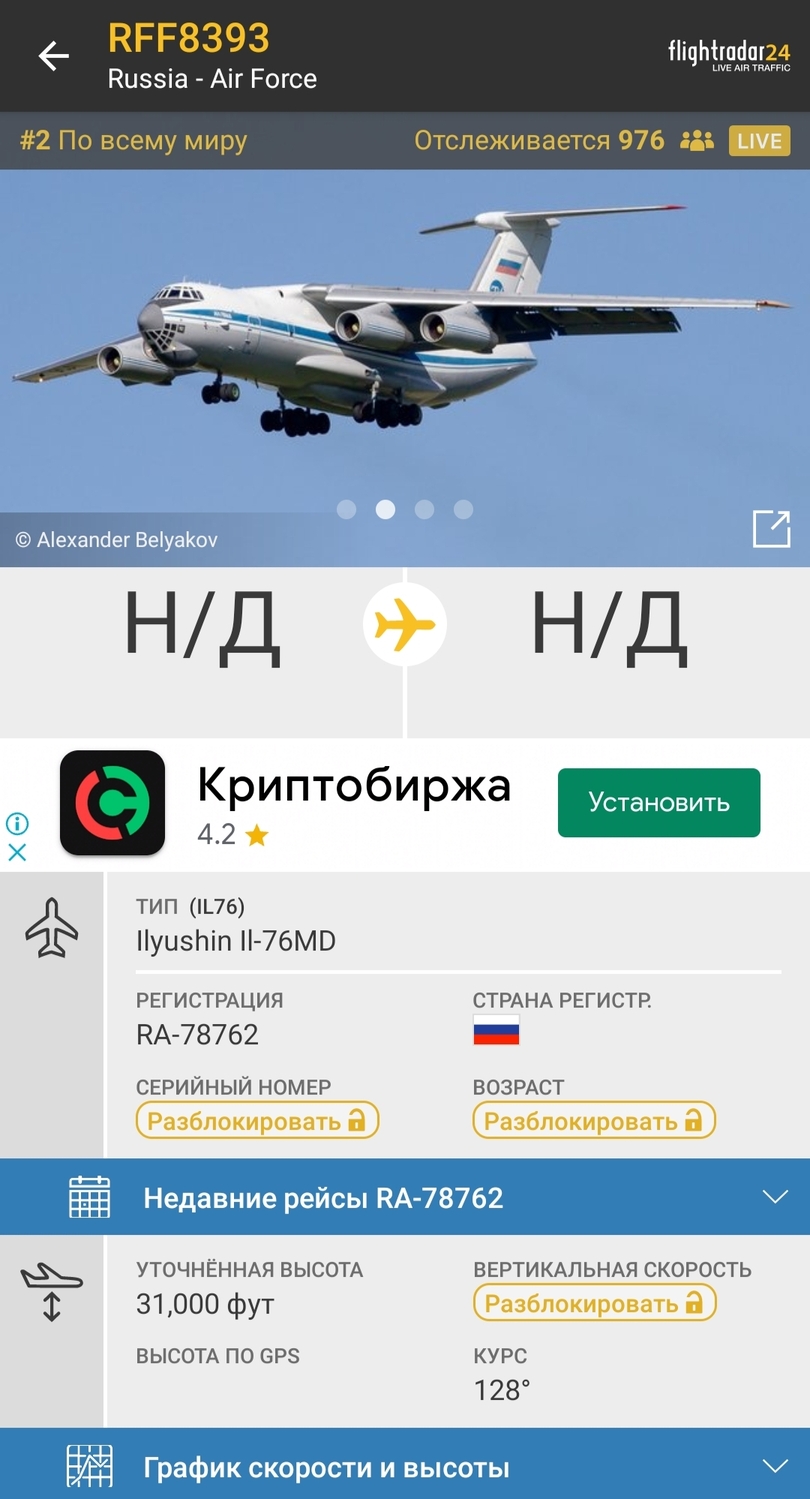 Российский самолет