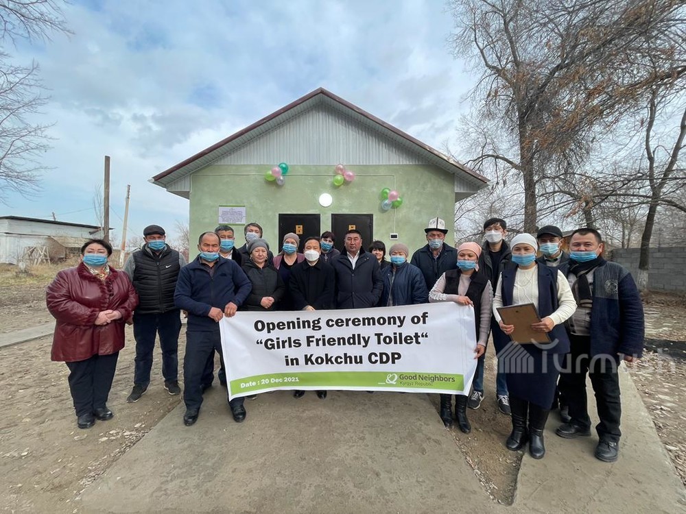 Торжественное открытие туалета в Сокулукском районе