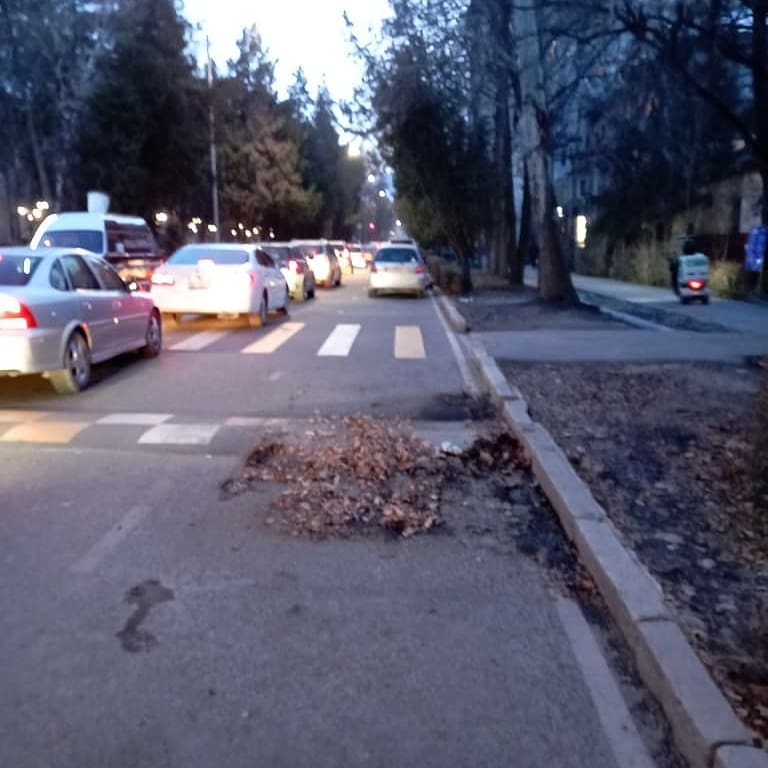 Патрульные снесли передвижное кафе на колесах на бульваре Эркиндик