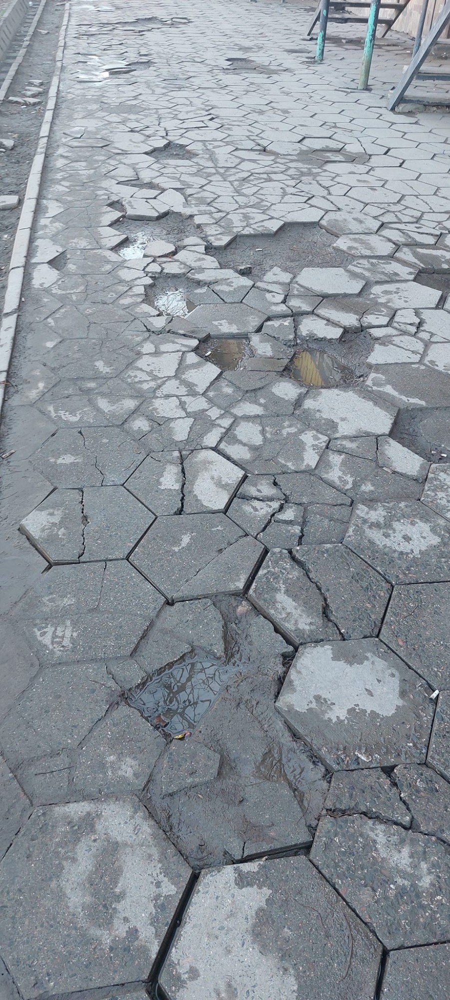 Тротуары в Бишкеке