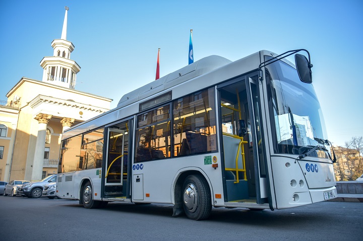 МАЗ 206946 будет проходить испытание в Бишкеке в течение трех месяцев