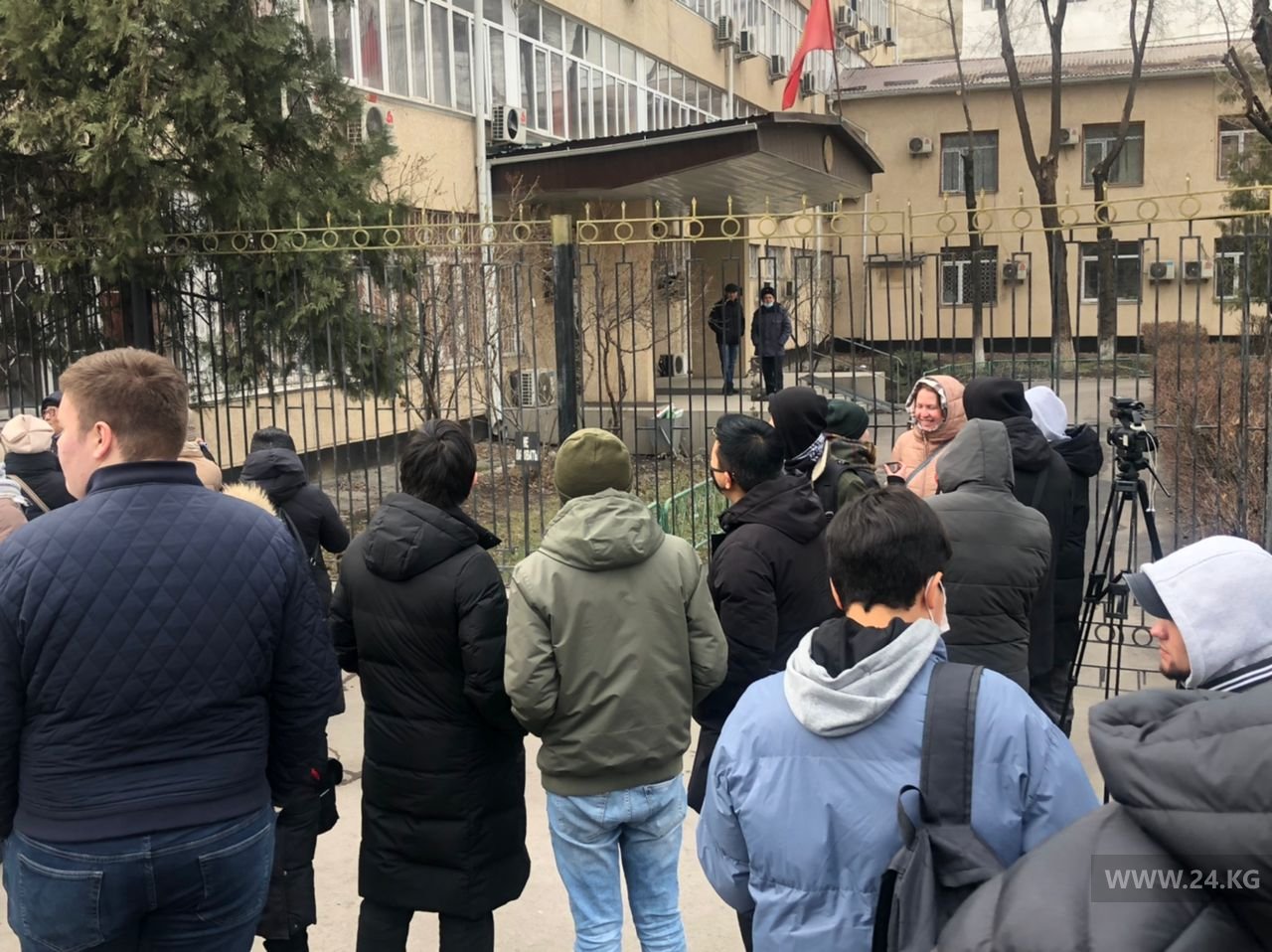 Митинг в Бишкеке