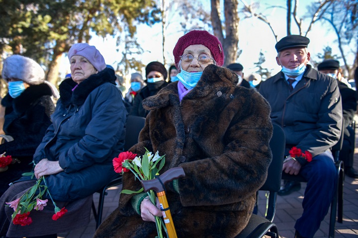 В столице прошел митинг-реквием, посвященный 78-й годовщине полного освобождения Ленинграда от фашистской блокады