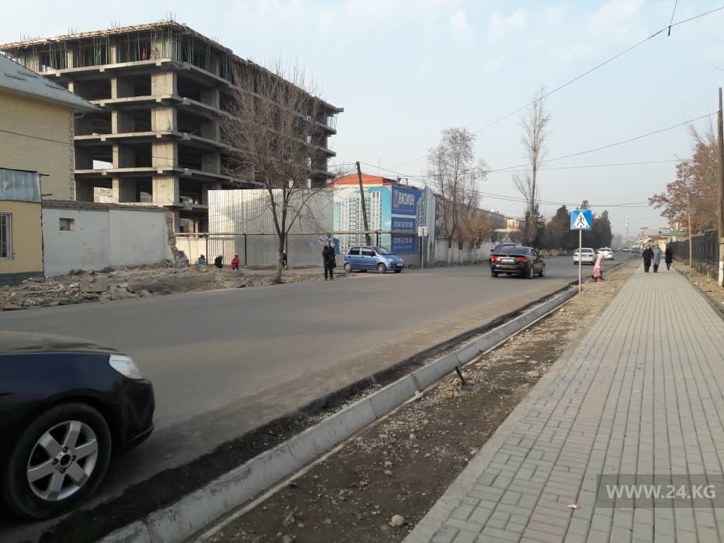 Улица Салиевой в Оше