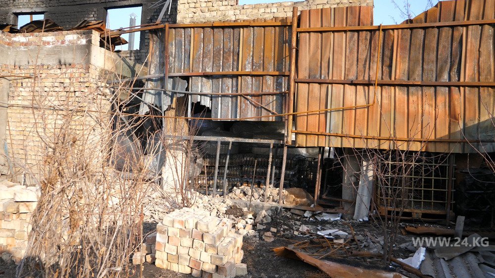 Поврежденный газопровод