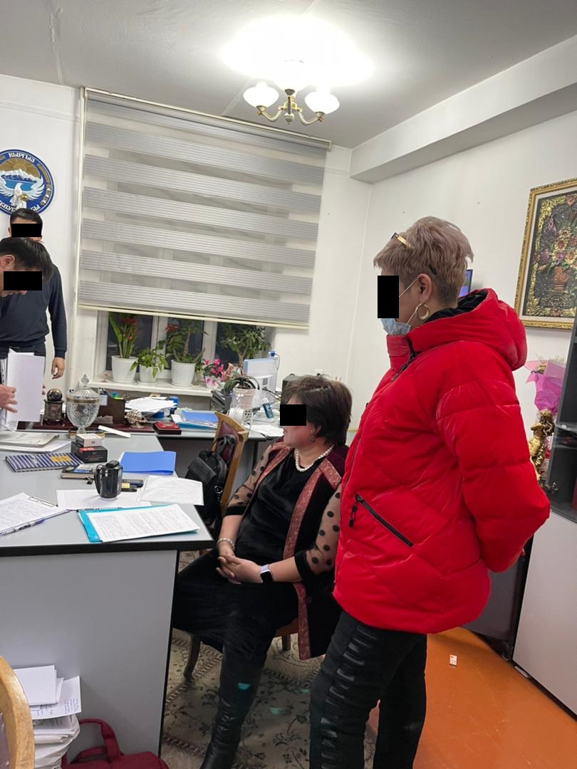 Задержание Салтанат Орозбаевой