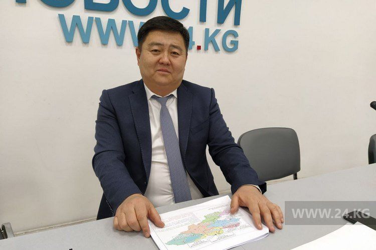 Глава департамента водного хозяйства при Минсельхозе Кыргызстана Алмазбек Сокеев