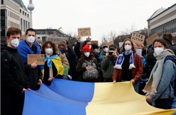 Митинг в Берлине