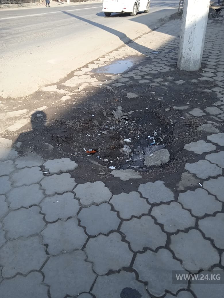 Тротуары в Бишкеке
