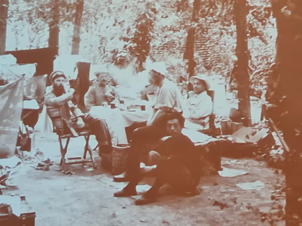 Фотография, сделанная летом 1906 года в Кыргызстане