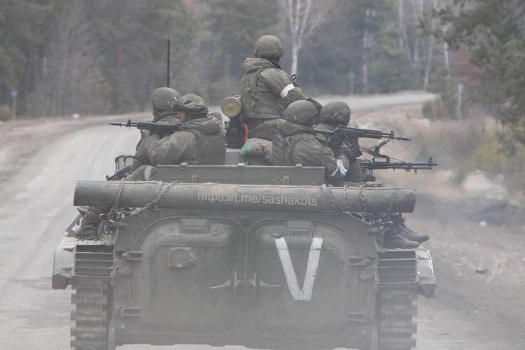 Российские войска под Киевом, 7 марта 2022 года