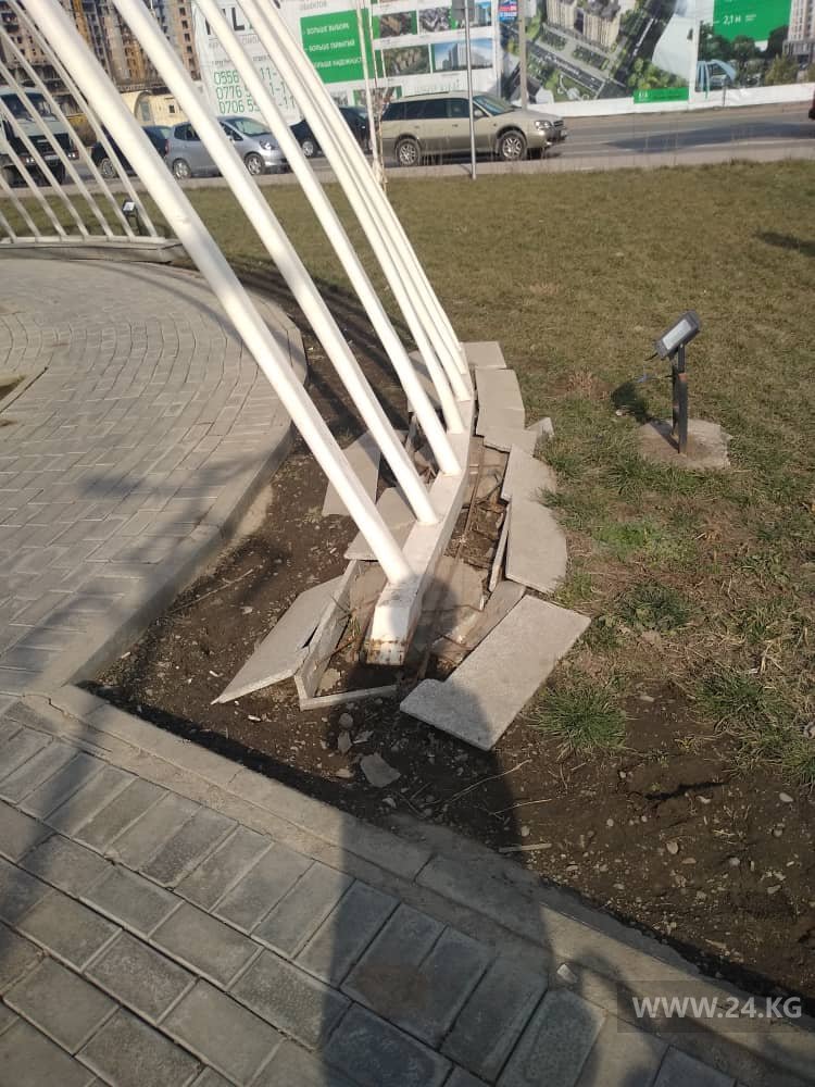 Cквер в микрорайоне «Джал»
