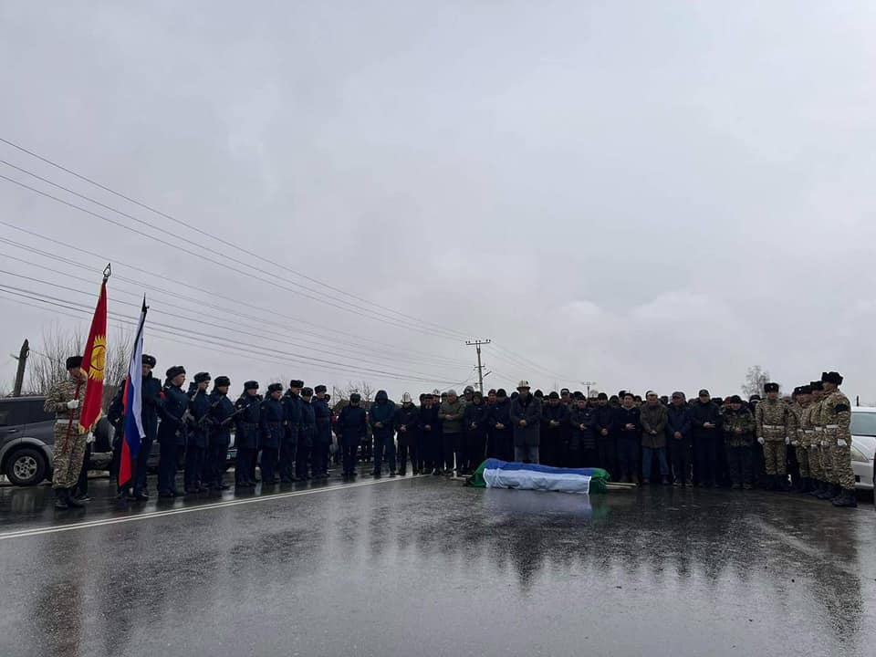 Похороны Эгемберди Дорбоева
