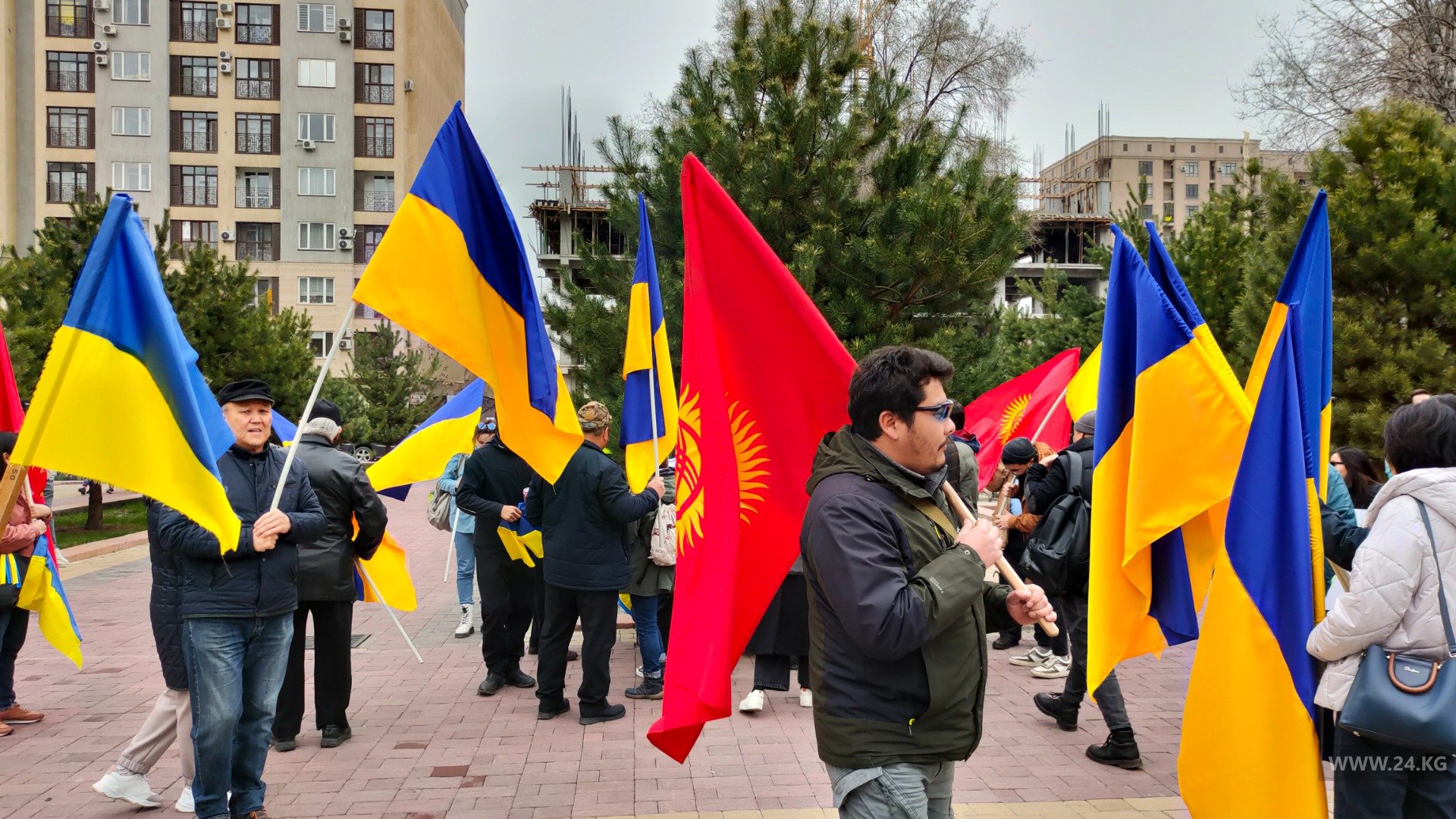 Митинг в поддержку Украины