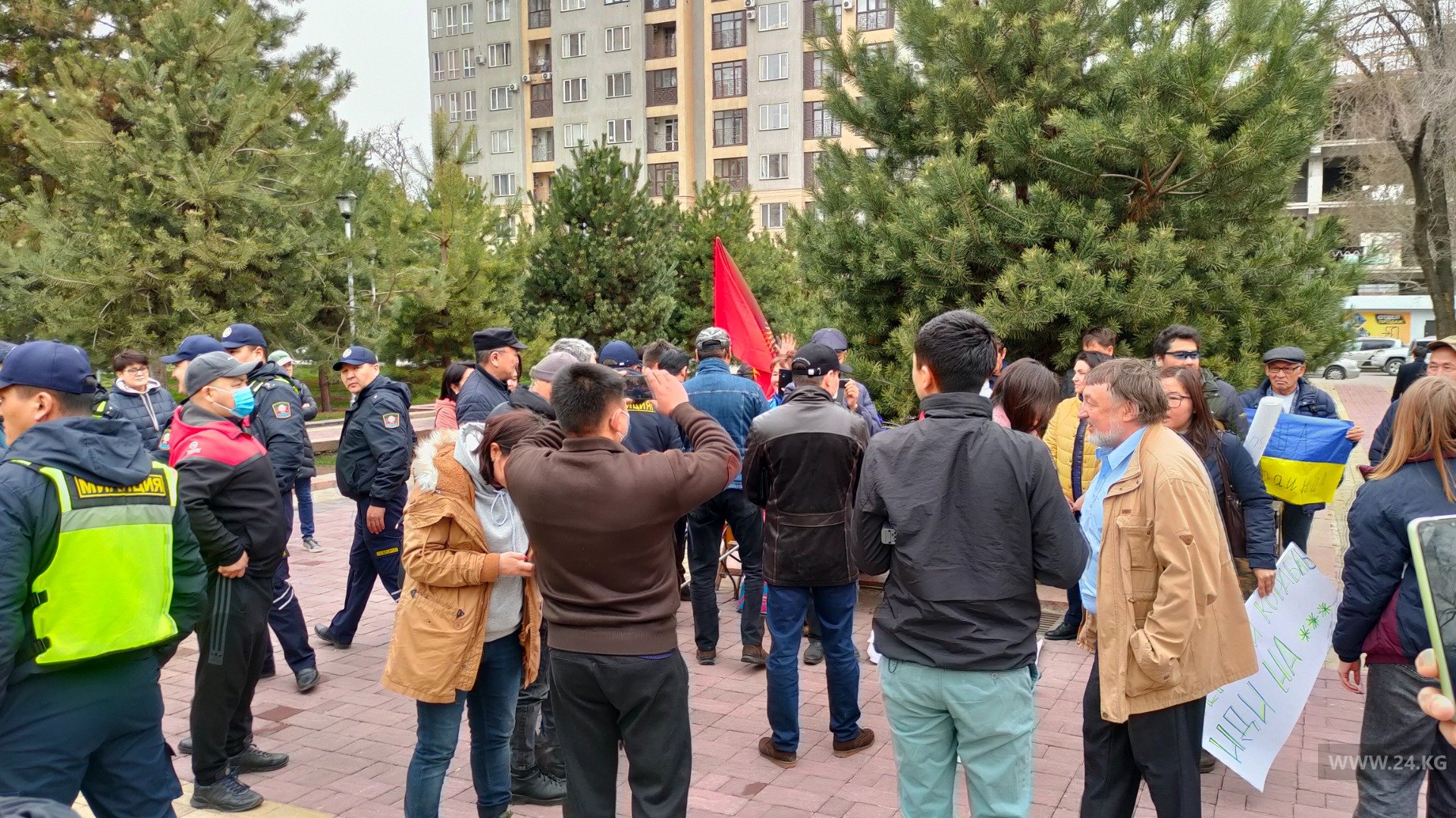 Митинг в поддержку Украины