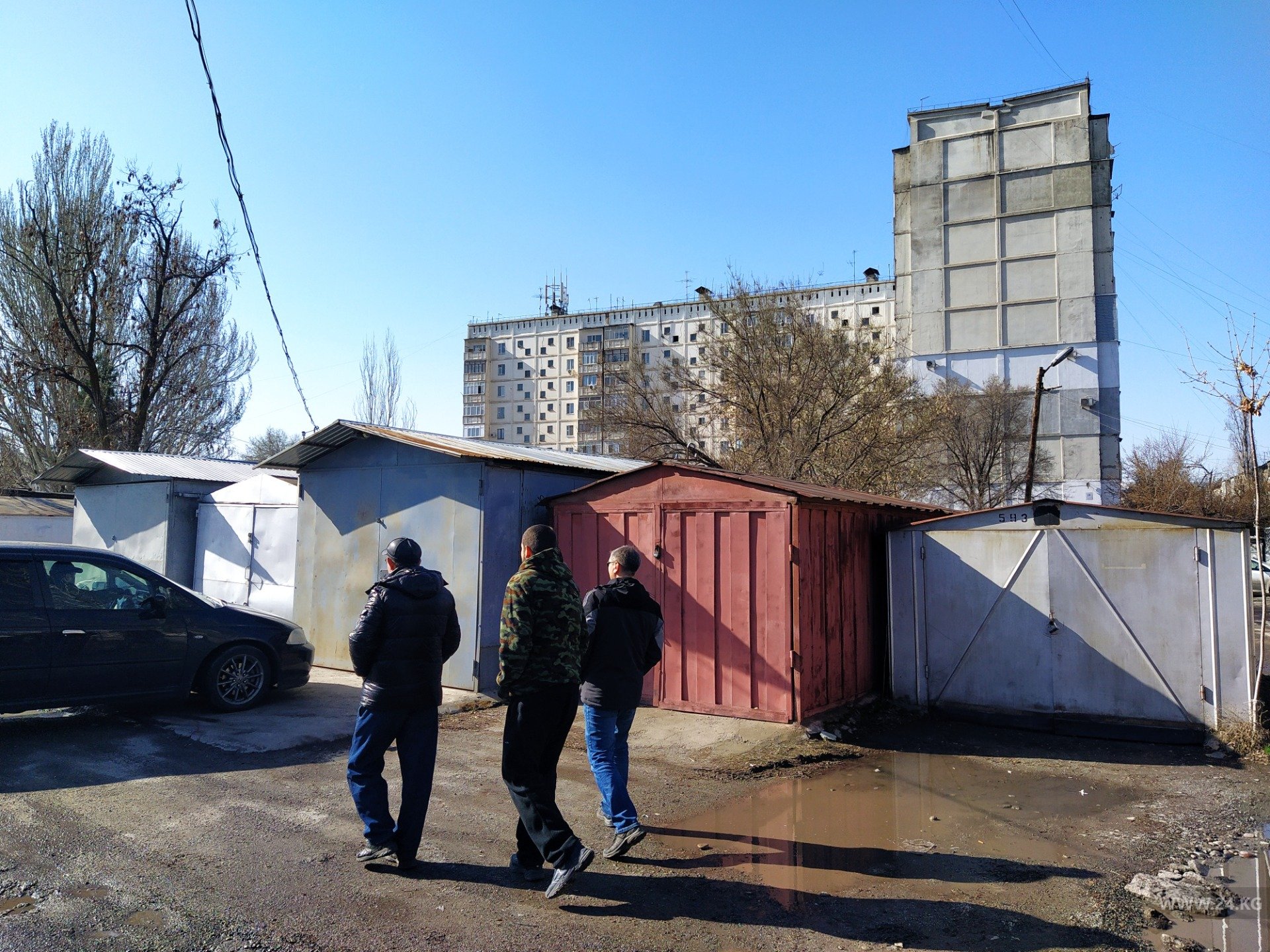 Гаражный кооператив в 11 микрорайоне Бишкека