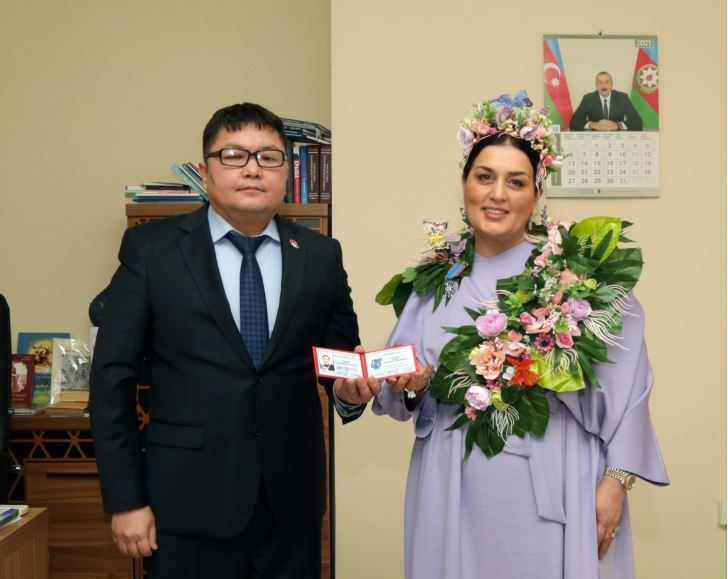 Кайрат Осмоналиев и Эльза Сеидджахан