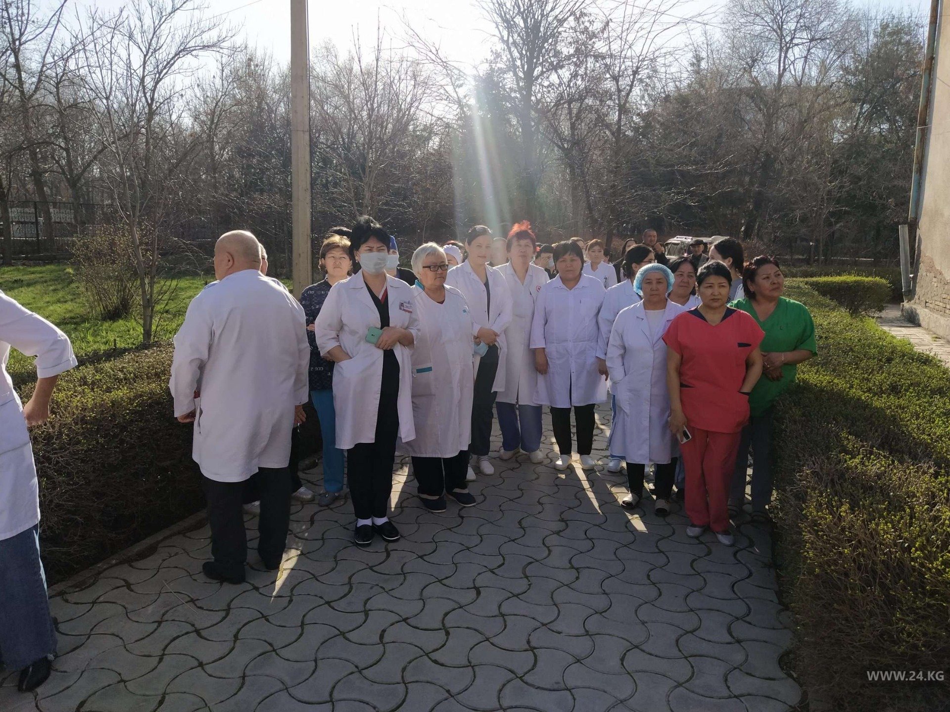 Коллектив Бишкекской городской больницы № 2
