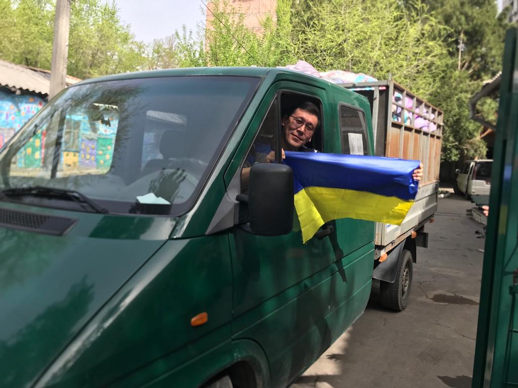Первая партия гумпомощи