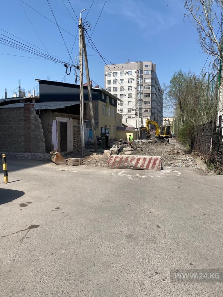 Улица Усенбаева в 2020 году