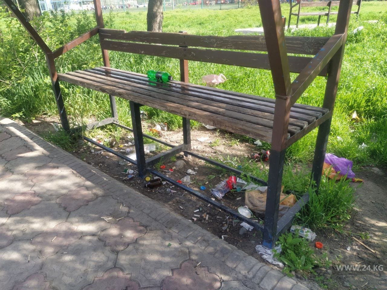 Парк имени Кычана Джакыпова в Бишкеке
