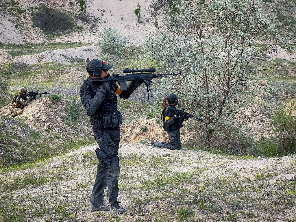 Открытие страйкбольного сезона в Кыргызстане