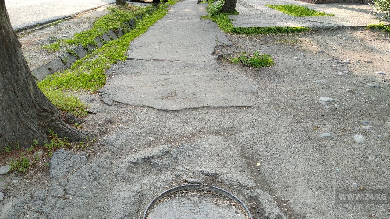Состояние тротуаров в городе