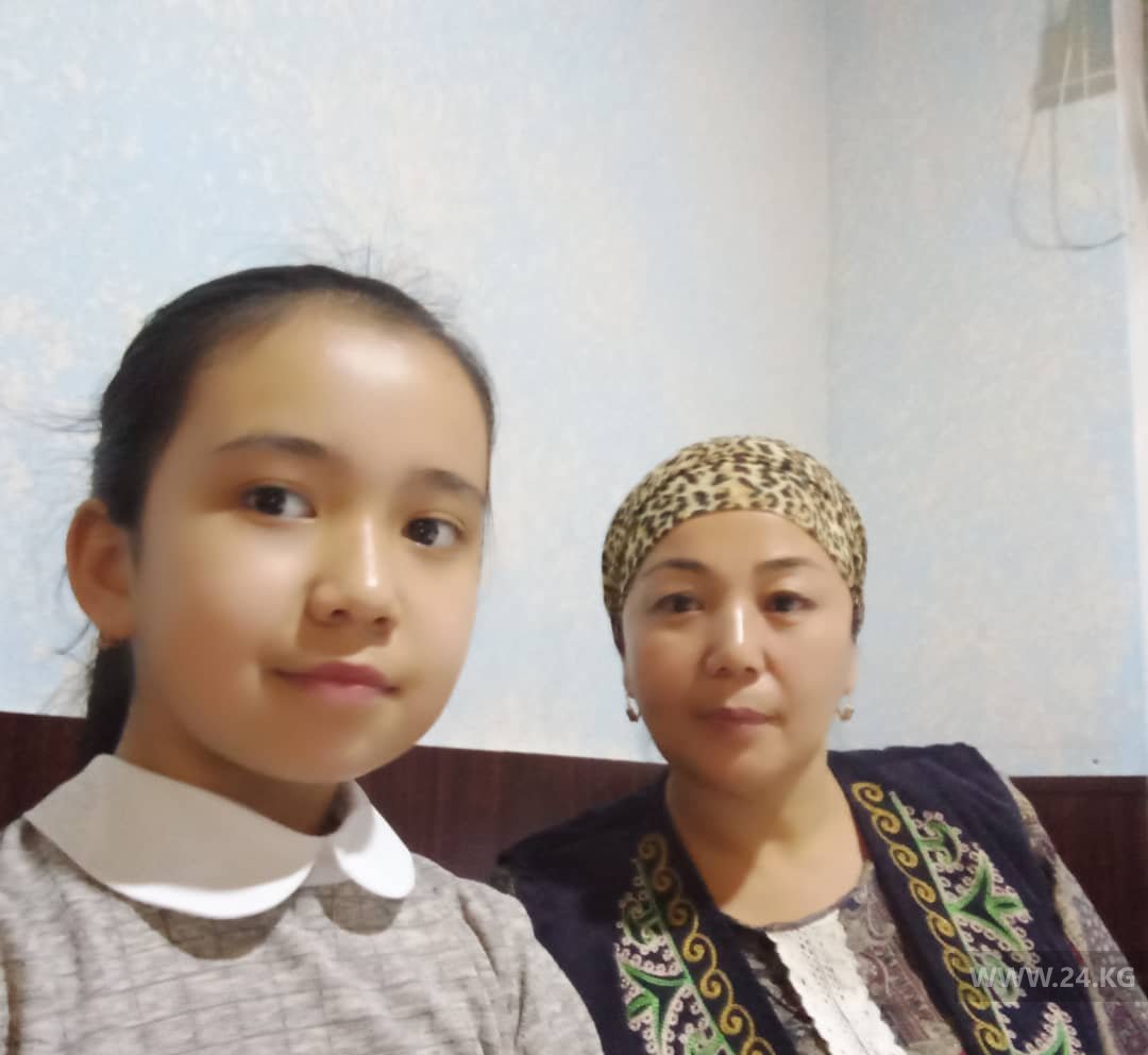 Нарбубу Хамдамова с Нурзианной