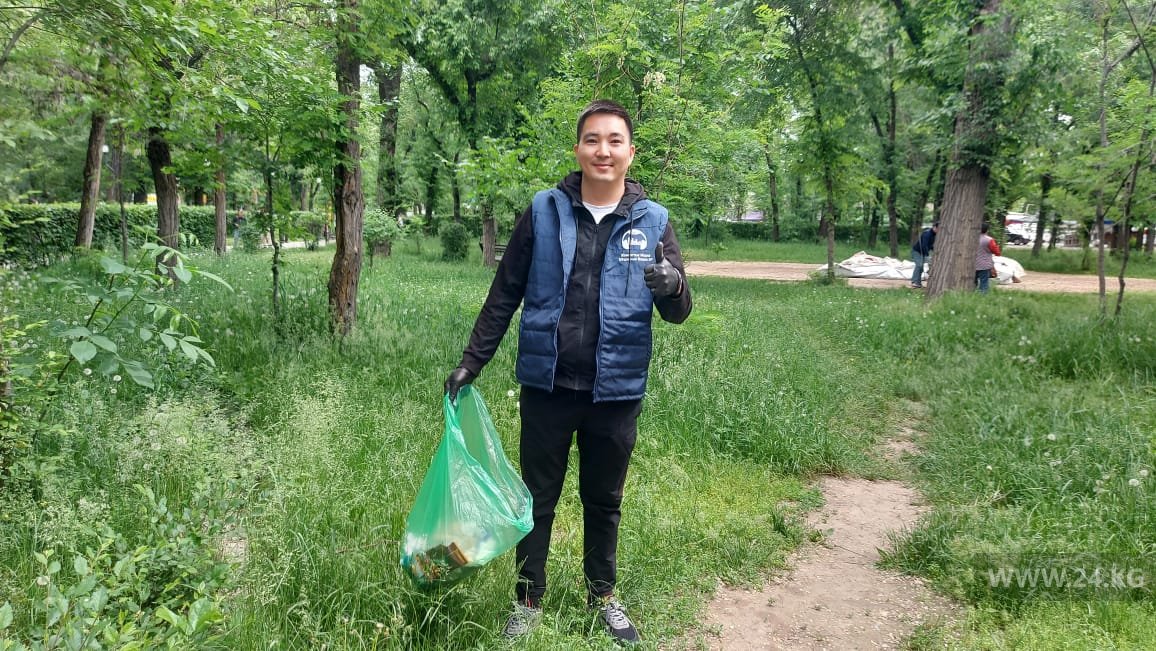 Субботник в парке