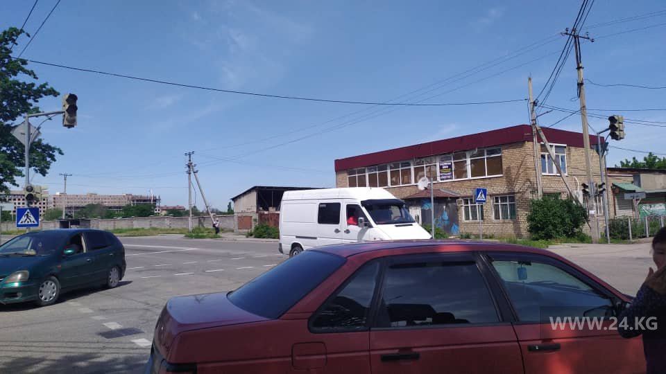 Неработающий светофор