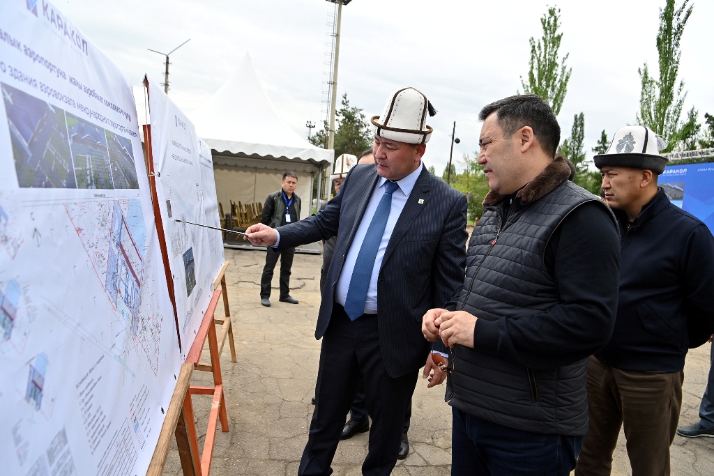Строительство нового аэровокзала Международного аэропорта «Каракол»