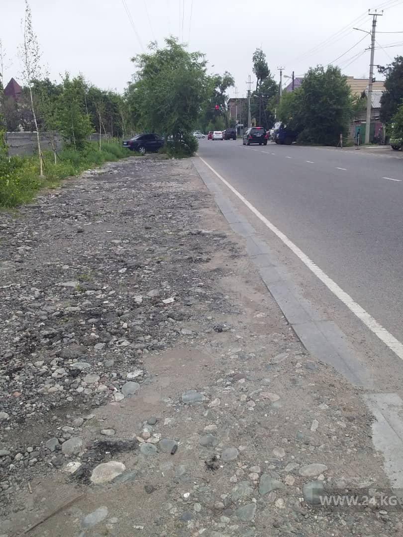Улица Алтымышева в Бишкеке