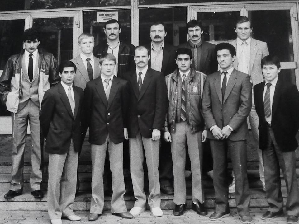 Архив О.Назарова. В составе сборной СССР перед чемпионатом Европы-1987.