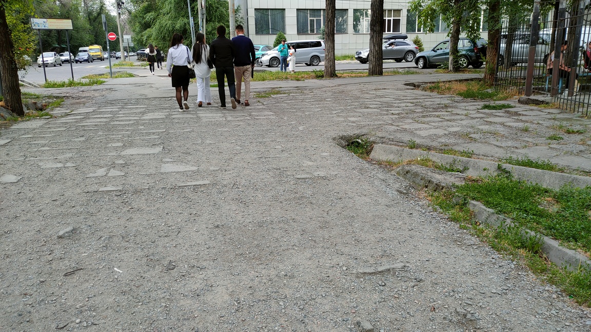 Состояние тротуара