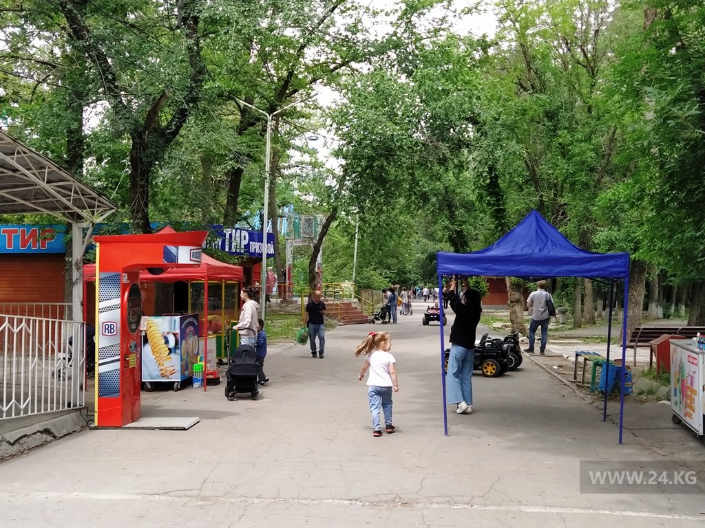 Центральная аллея парка имени Ататюрка