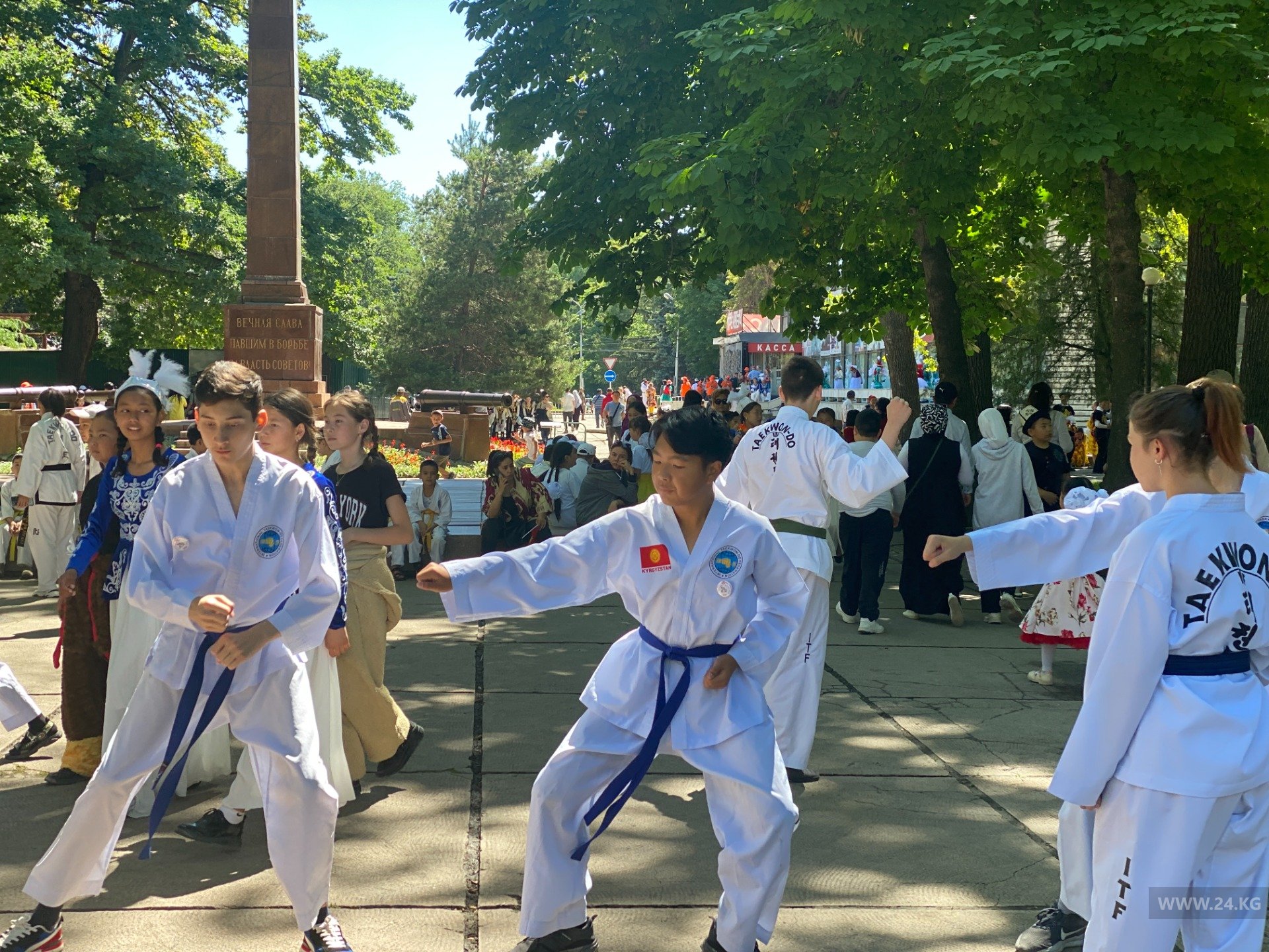 Открытая тренировка спортивных секций
