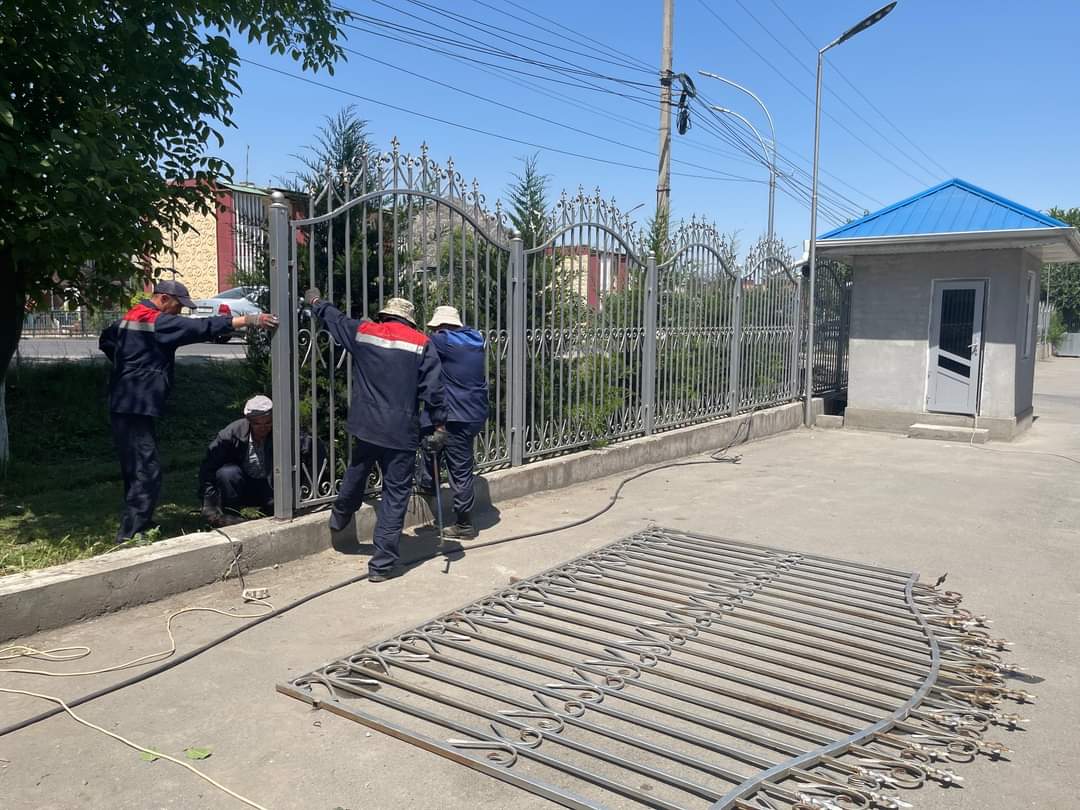 Снос забора
