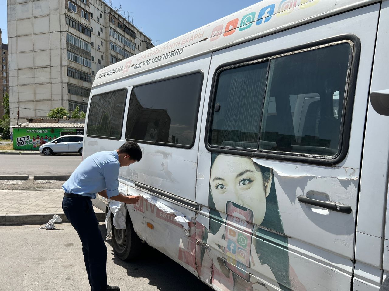 В микроавтобусах столицы наводят порядок