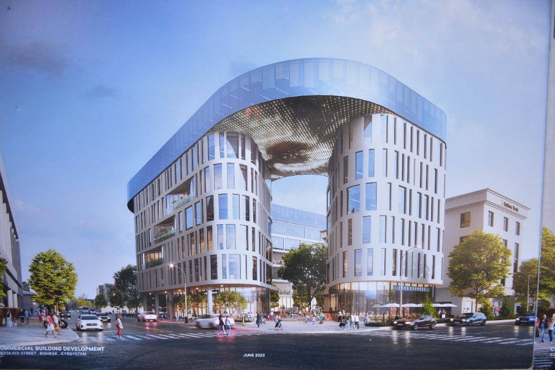Такое здание может появиться на месте сгоревшей Генпрокуратуры