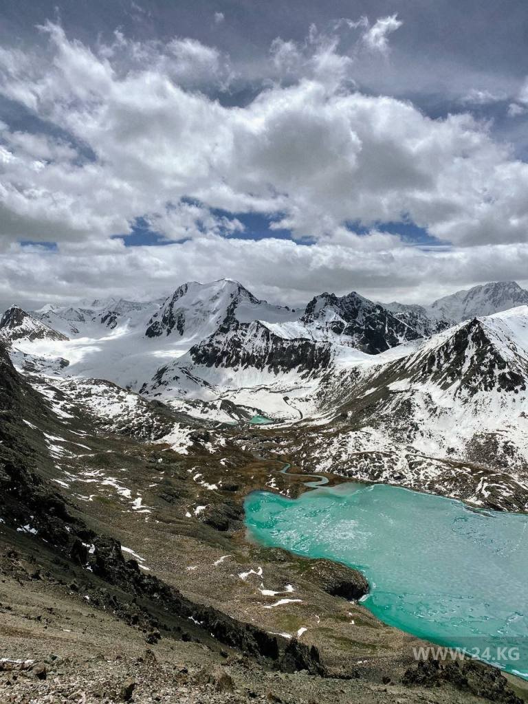 В горах Кыргызстана