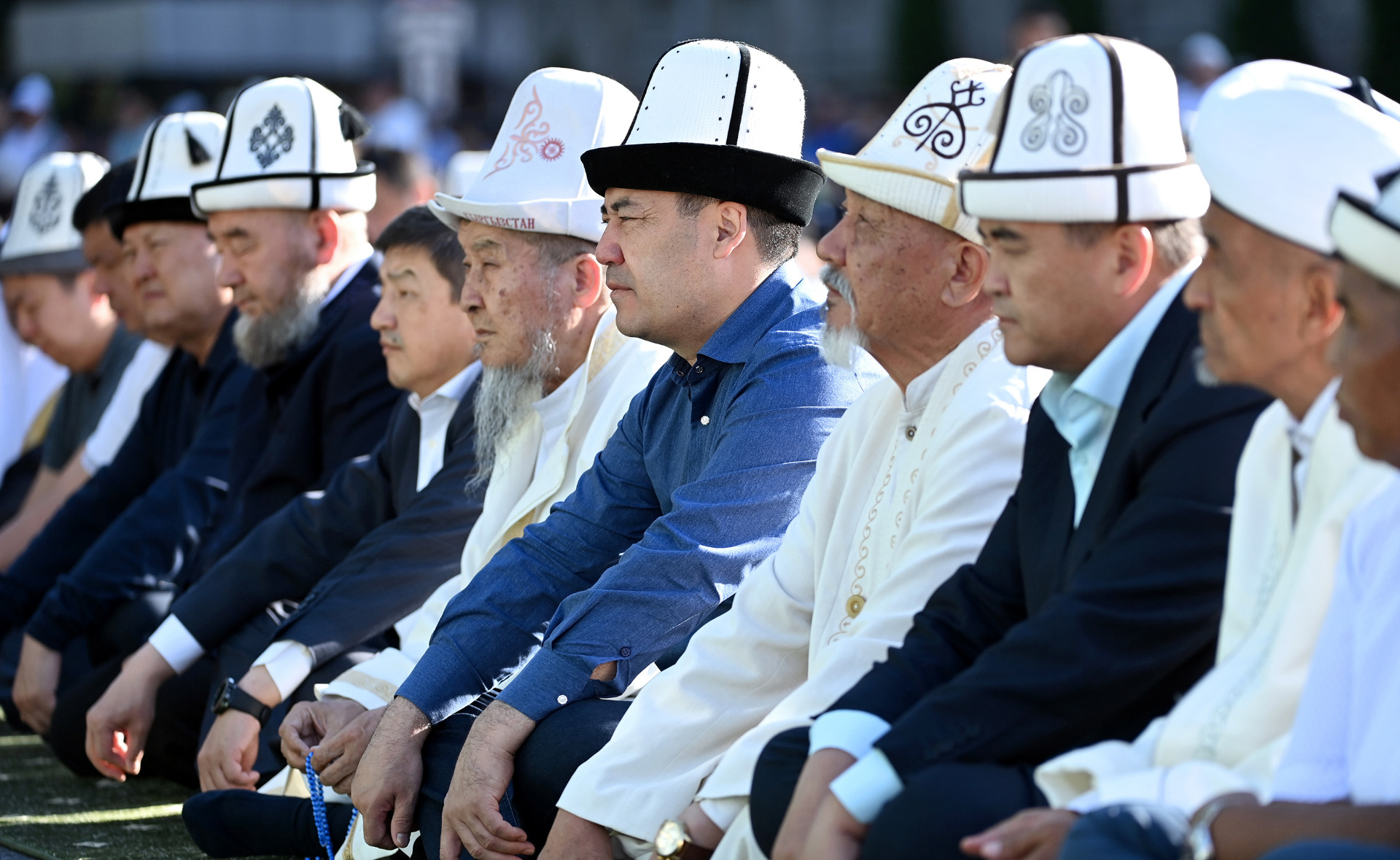 Праздничный Айт намаз с участием президента