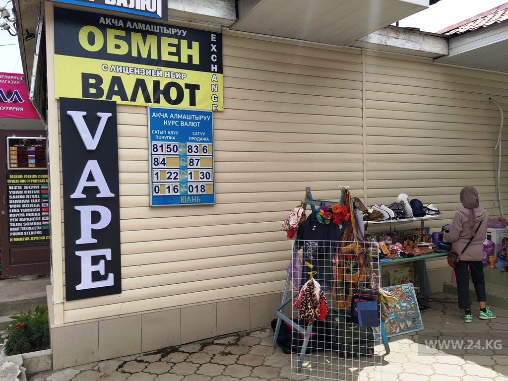 Центральная улица города Чолпон-Аты